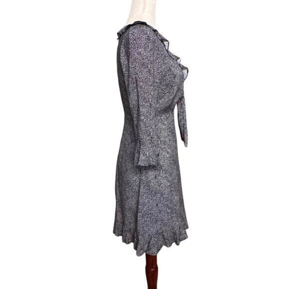 NWT Auguste the Label | Diamond Rumba Sleeved Mini Dress | Black | Women’s XS - Picture 6 of 13